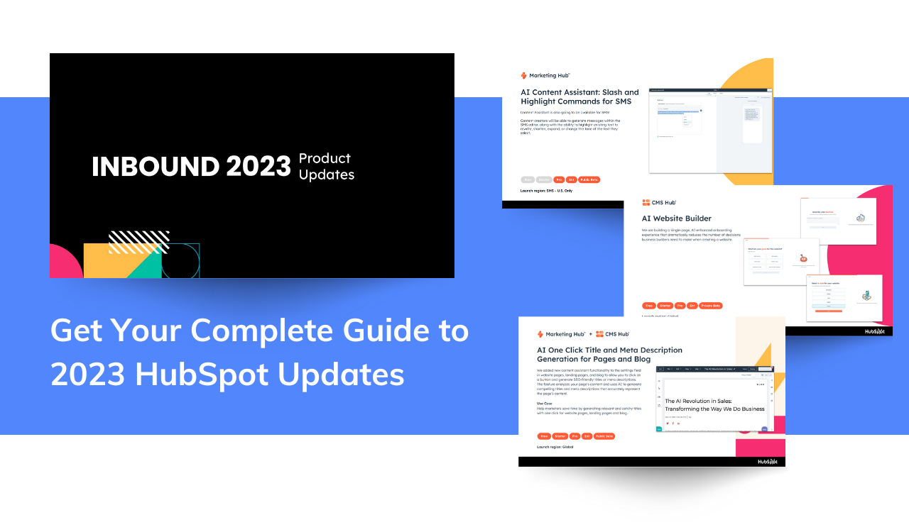 Complete Guide to 2023 HubSpot Updates