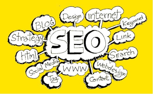 SEO Thought Bubble Illustration