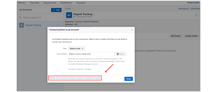 How to Add a Partner to Facebook Business Manager