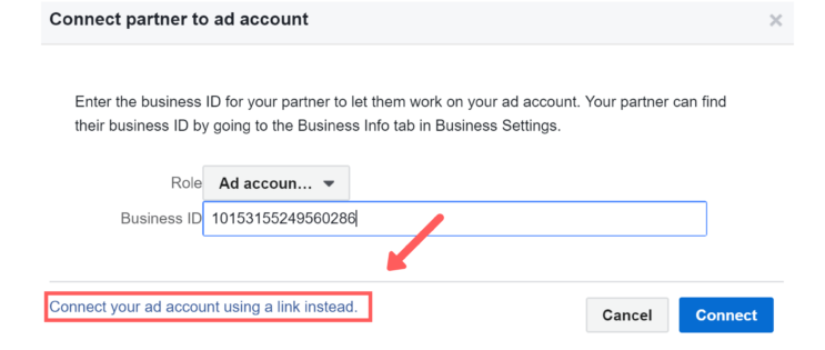 Facebook Business Manager: Giving Partner Access to Assets