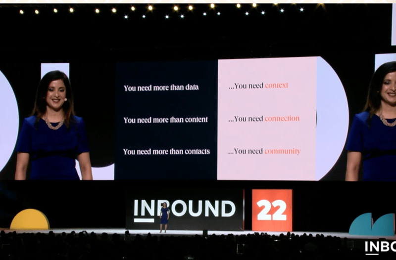 Speaker at HubSpot Spotlight session of INBOUND 2022