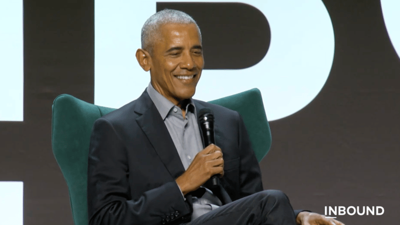 President Barack Obama at INBOUND 2022