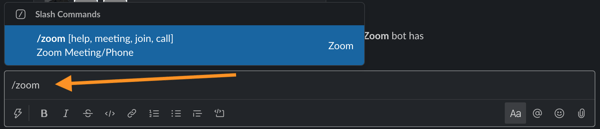 Zoom and Slack