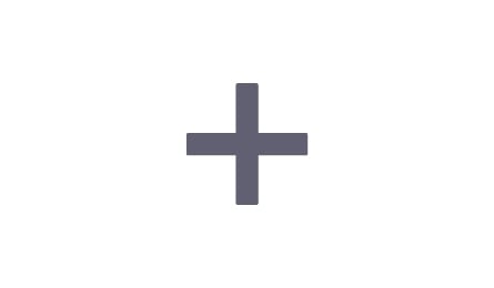 Plus symbol for integration page