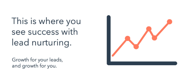 Growth by lead nurturing (hubspot)