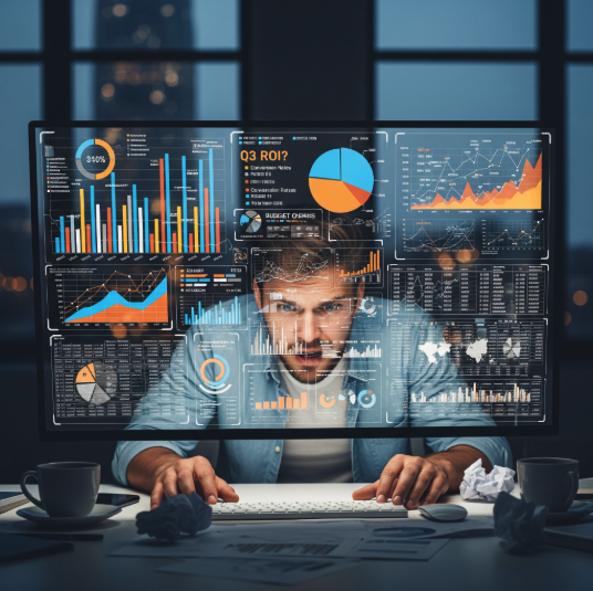 Marketer struggling to make sense of reporting data