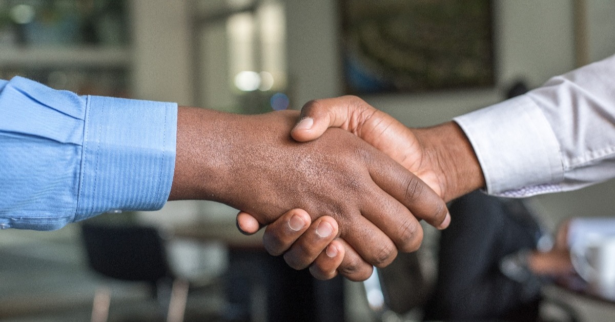 start   with   a   handshake